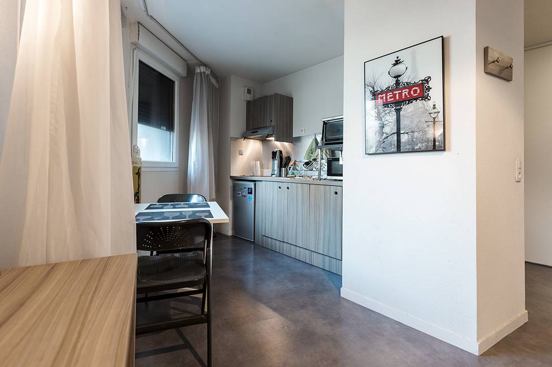 residence suiteasy rouen omega studio economique kitchenette