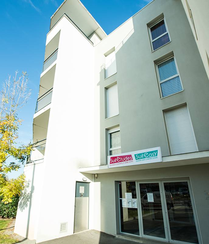 façade résidence location séjour à Nantes