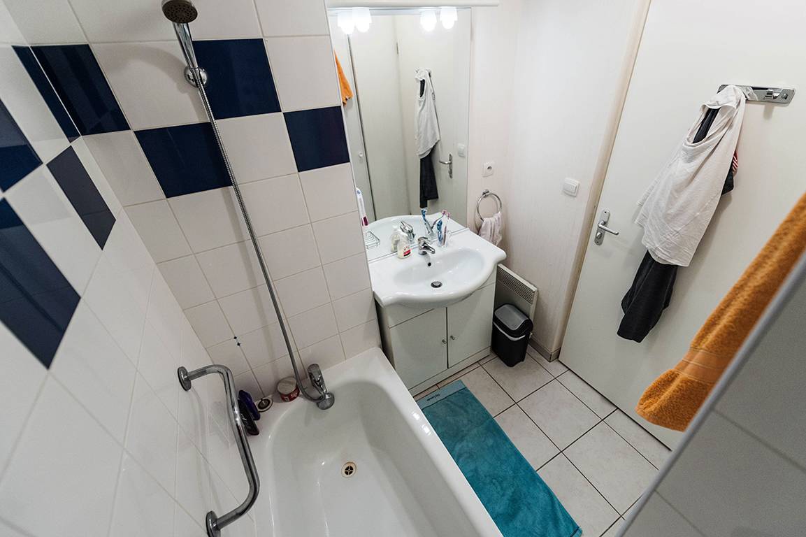 salle de bain appartement 2 pièces location saisonnière à Toulouse